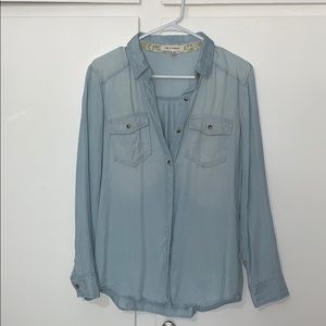 Oversized Light Denim (size xs)